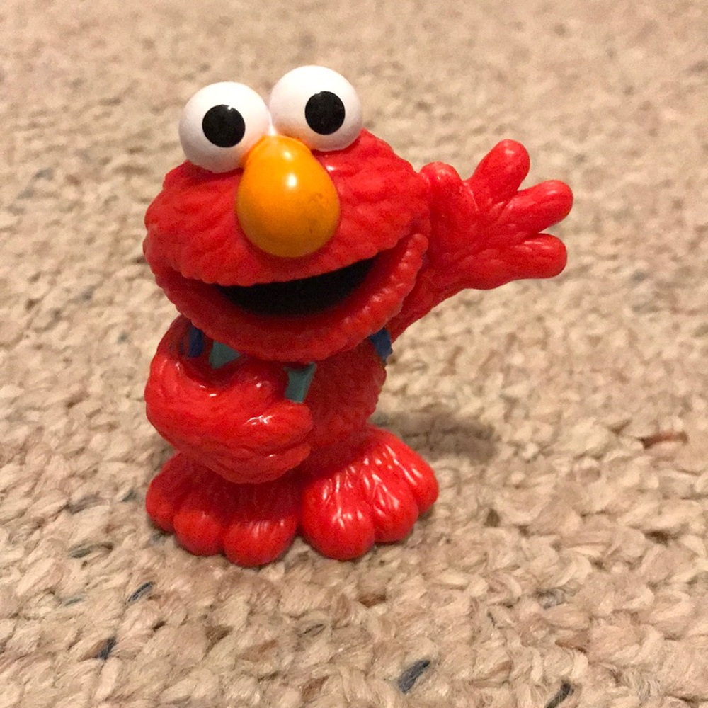 Sesame Street Workshop Elmo PVC Figure 2010 Hasbro
